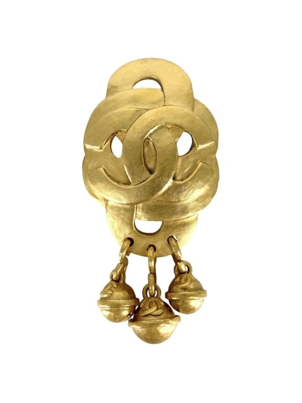 Chanel Brooch CC Logo Accessory Vintage
